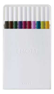 FINE LINER EMOTT 10 COLORES NO.3