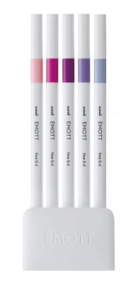 Fine Liner 0.4 EMOTT 5 colores NO.7
