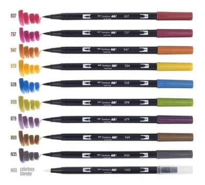 SET DUAL BRUSH MUTED
