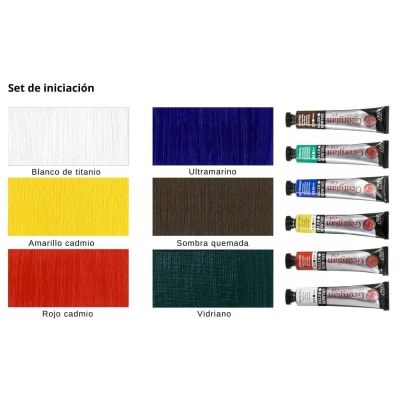 SET ÓLEO GEORGIAN 6 COLORES