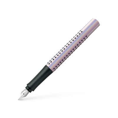 Pluma Fuente Grip Füller Faber Castell - Pearl Glam1