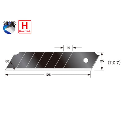 REPUESTO Razar Black Blade™ H LCB-65RB