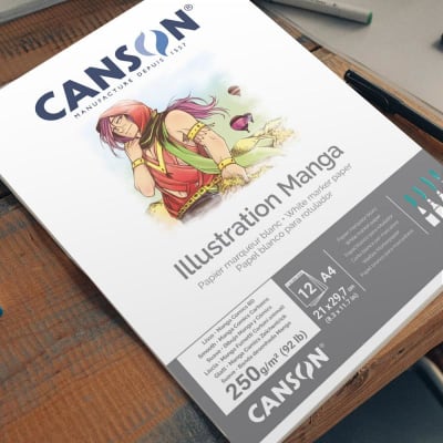 PAD CANSON ILLUSTRATION 250G A41
