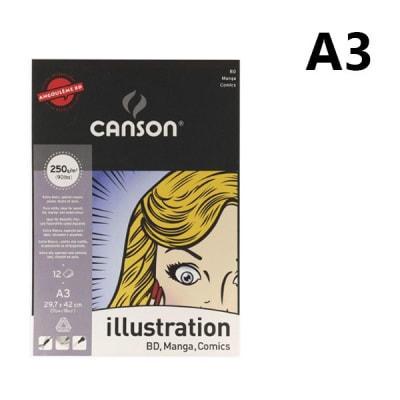 PAD CANSON ILLUSTRATION 250G A31