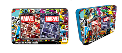 JUEGO DE NAIPES INGLÉS TOYNG MARVEL
