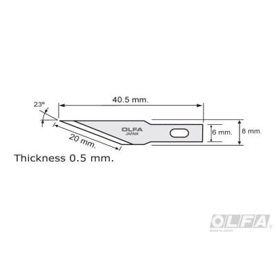 REPUESTO PARA BISTURÍ AK-41