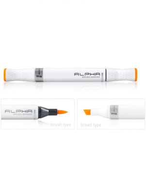 ALPHA BRUSH MARKER9