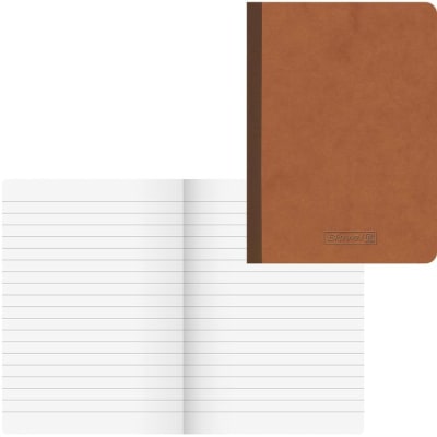 LIBRETA BRUNNEN MARRON LÍNEAS A6