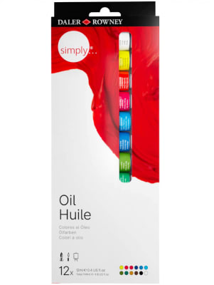 SET OLEO DALER ROWNEY 12 unidades 12ml2