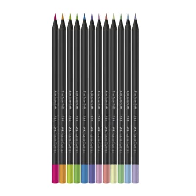 SET SUPERSOFT FABER CASTELL 12 UNIDADES PASTEL/NEÓN