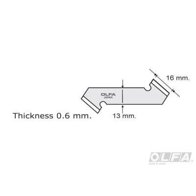 Repuesto Cuchilla para cortar plásticos 3 unidades1