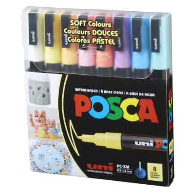 SET POSCA PASTEL 3M 8 UNIDADES1