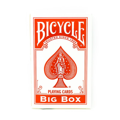 Naipe bicycle BIG BOX RED