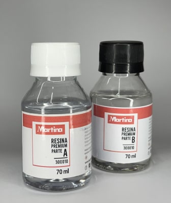 RESINA PREMIUM MARTINA SET 2 COMPONENTES 70ml1