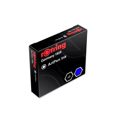 CARTUCHO TINTA ROTRING ArtPen Ink2