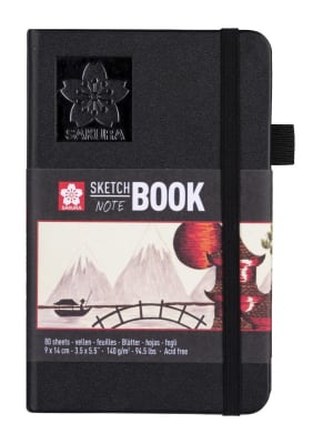 Sketchbook Sakura Blanco crema 140gr
