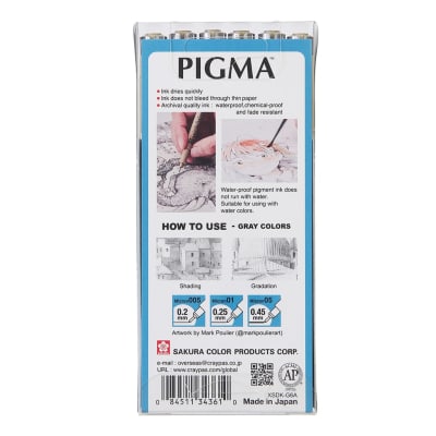SET PIGMA GRAY TONES