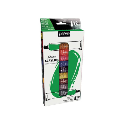 Set acrílico Pebeo 12 colores de 12ml1
