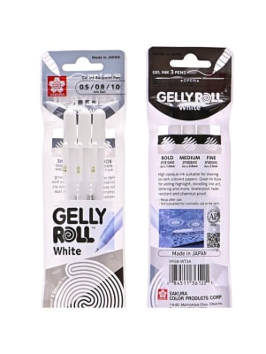 SET GELLY ROLL WHITE