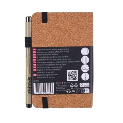 NOTEBOOK CORCHO + MICRON PN 9x14
