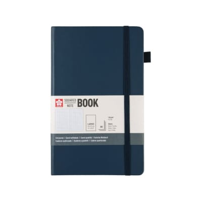 SQUARE BOOK NOTE 13X21CM 80HJS AZUL INDIGO