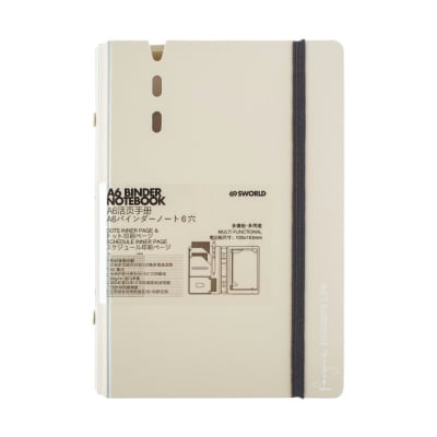LIBRETA A6 SWORLD BEIGE
