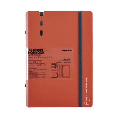LIBRETA A6 SWORLD ROJA