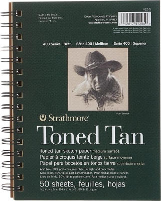 CROQUERA STRATHMORE TONED TAN3