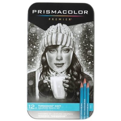 SET PRISMACOLOR TURQUOISE 12 UNID
