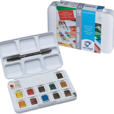 SET ACUARELA VAN GOGH