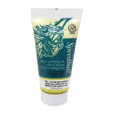 Tinta negra para xilografía soluble en agua 75ML