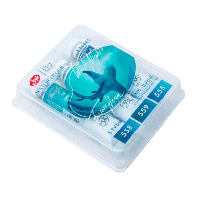 SET ACUARELA WHITE NIGHTS 3 TUBOS 10 ML DEPTH