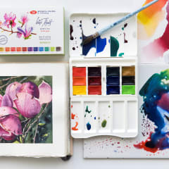 SET ACUARELA NEVSKAYA PALITRA WHITE NIGHTS BOTÁNICA