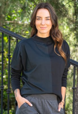 Poleron Turin Negro1