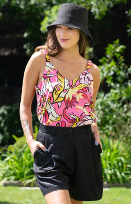 Ibiza Top Fucsia