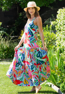 Vestido Bombay Celeste