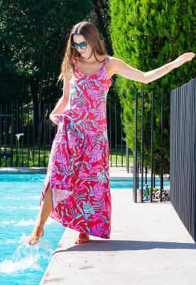 Vestido Bombay Rojo2