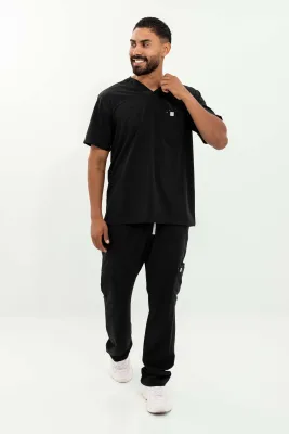 Camisa Mars Negra + Pantalon Mars1