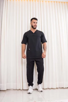 Scrub Masculino Mateus - Negro3