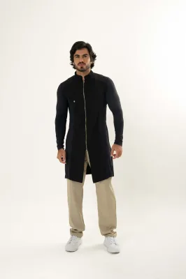 Jaleco Masculino Tecnológico Marcos - Negro1