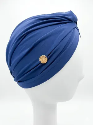 Turbante Azul1