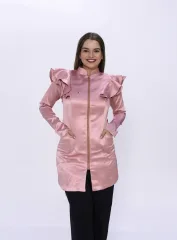 Jaleco Perola Rosa