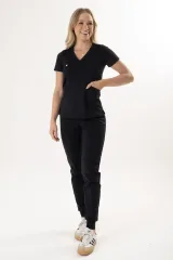 Scrub Tecnológico Feminino Laisa - Negro