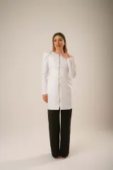 Jaleco Femenino Sublime - Crema