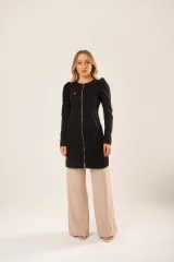 Jaleco Femenino Sublime - Negro