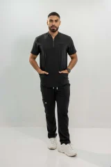 Camisa Leo + Pantalon Leo Negro
