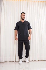 Scrub Masculino Mateus - Negro
