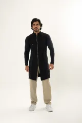 Jaleco Masculino Tecnológico Marcos - Negro