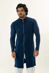 Jaleco Masculino Tecnológico Marcos - Azul
