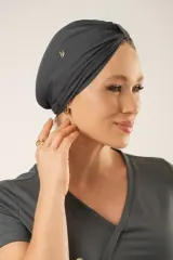 Turbante Gris